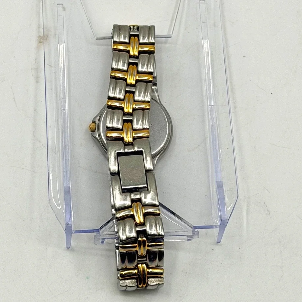 Citizen Elegance Women Two Tone Watch White Dial Silver Gold New‎ Battery